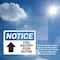 Signmission Fuel Shutoff Push Button (Up Arrow) Sign With Symbol, 7 in W x Rectangle, Vinyl Decal OS-2PACK-NS-D-57-L-12943 - alternate 5